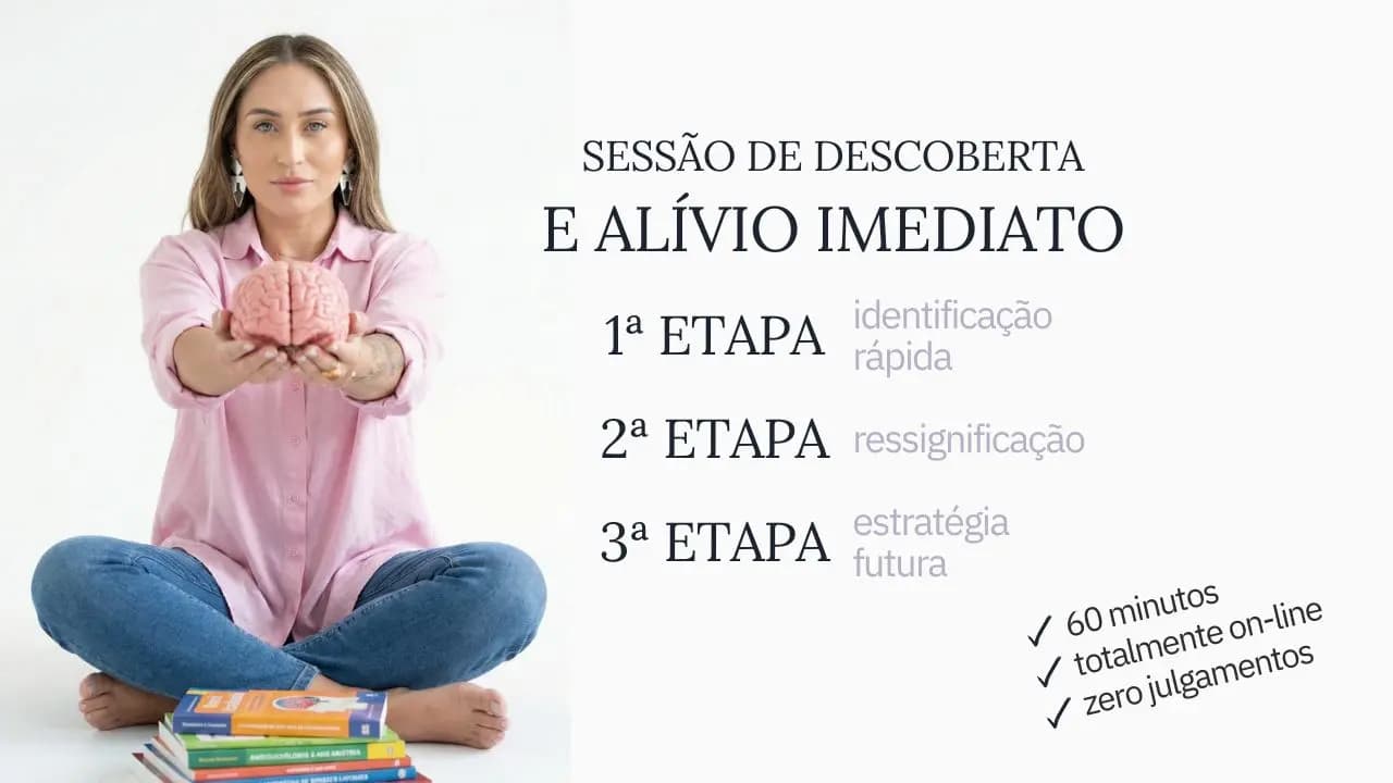 Sessão de descoberta e alívio imediato