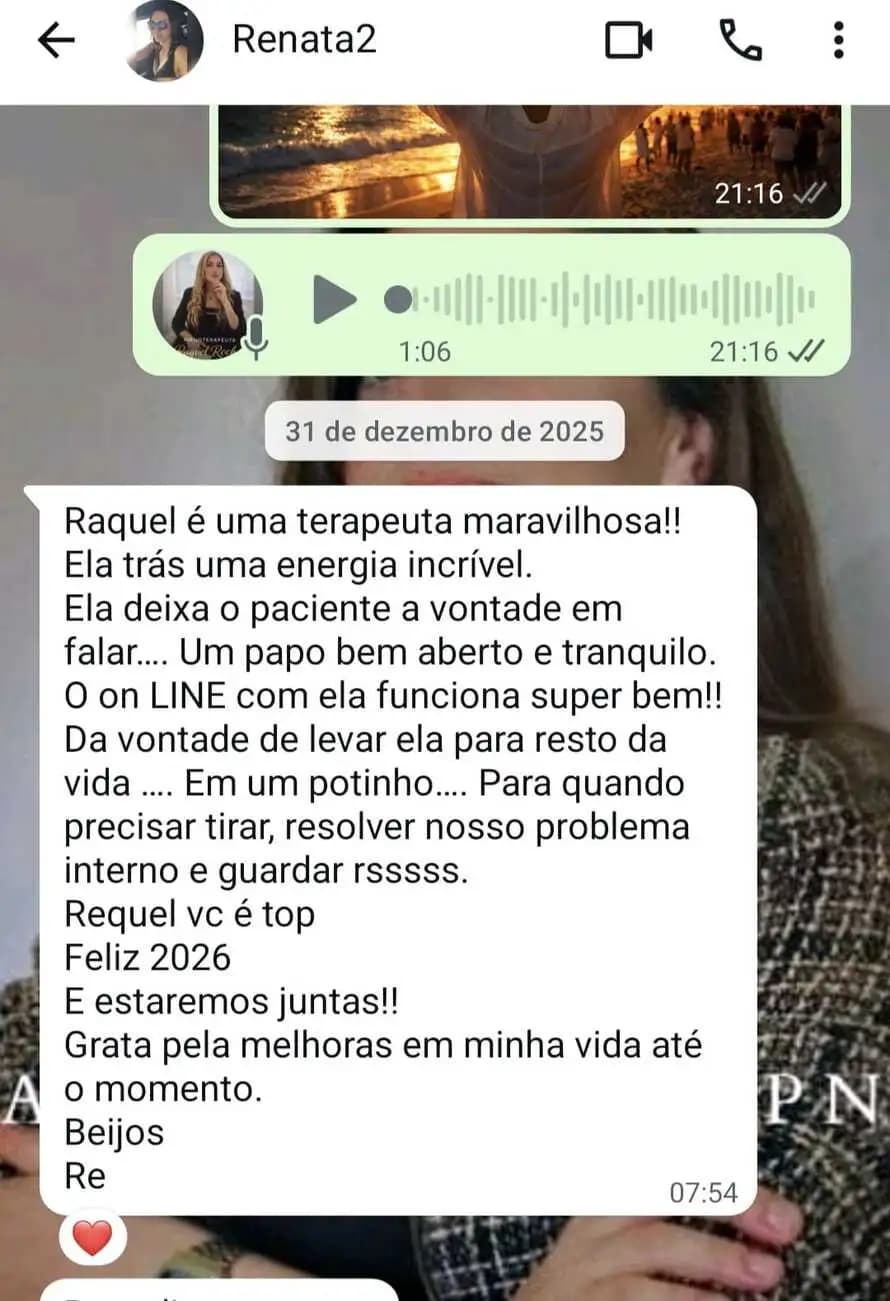 Depoimento de paciente da Raquel Rocha